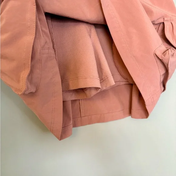 Athleta Girl Great Adventure Skort with Utility Cargo Pocket Muted Dusty Rose - Picture 6 of 11